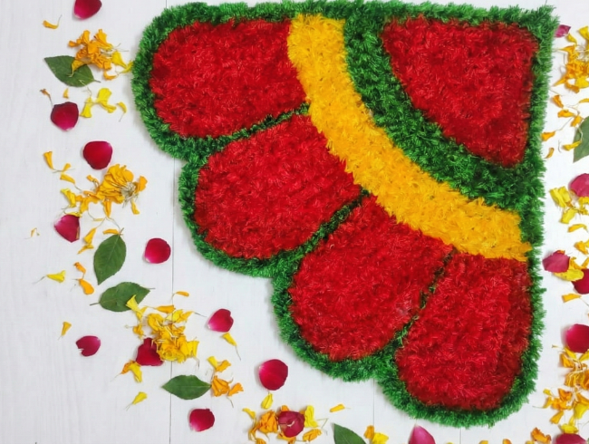 Corner Side Rangfuroli Mat