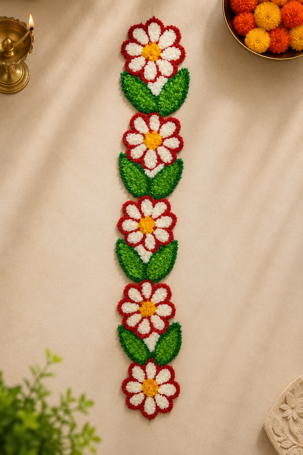 Ganesh Motif Festival Mat